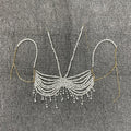 Luxury Pearl Tassel Body Chain