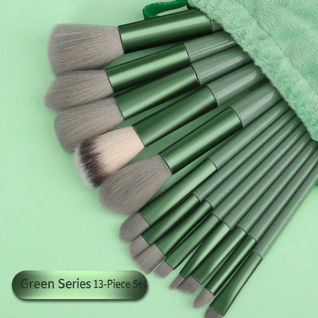 Travel Makeup Brush Set (8-Piece)