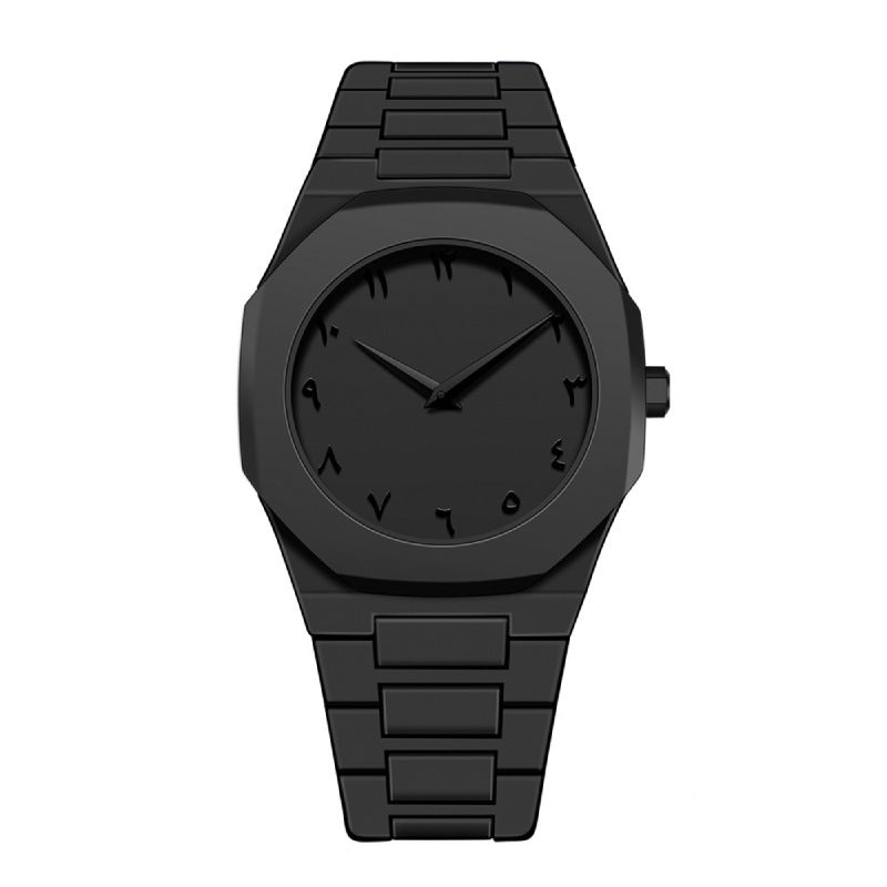 Arabic Numerals Hot Quartz Watch Casual Simple High Sense Neutral Waterproof Watch