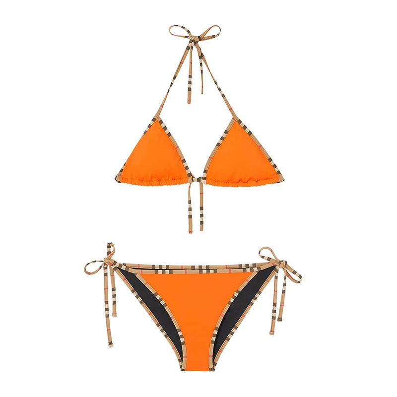 Bikini Luxury Designer Brand Swimsuit Two-piece